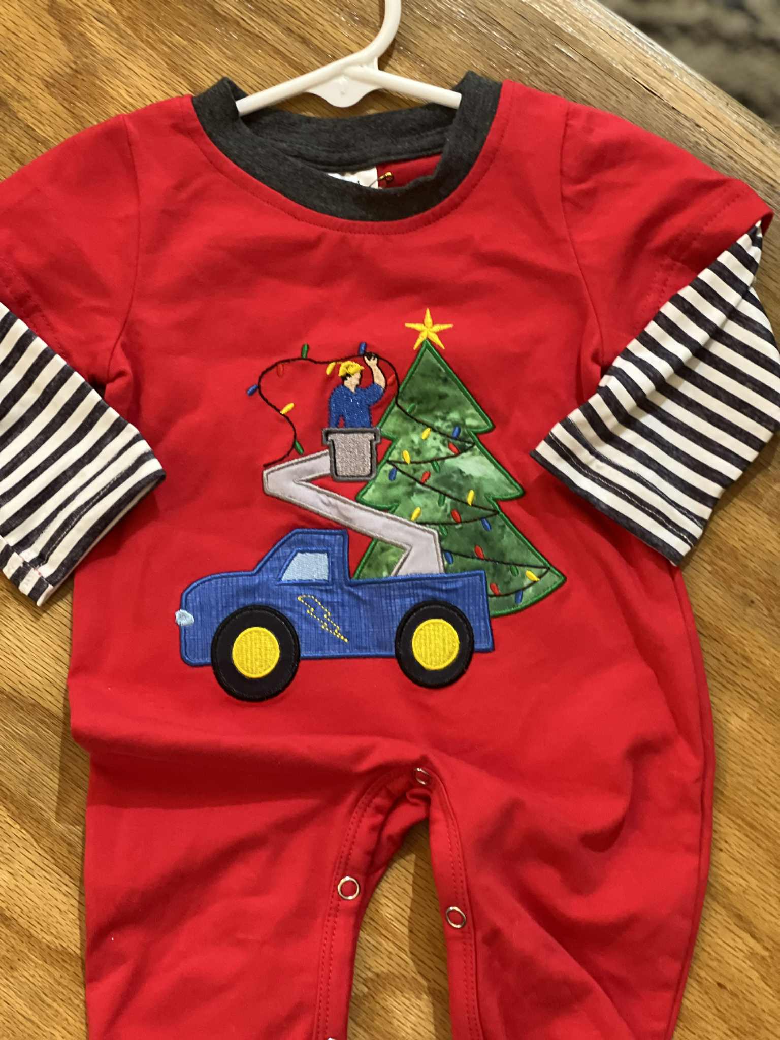 Electric Christmas Tree Jumpsuit